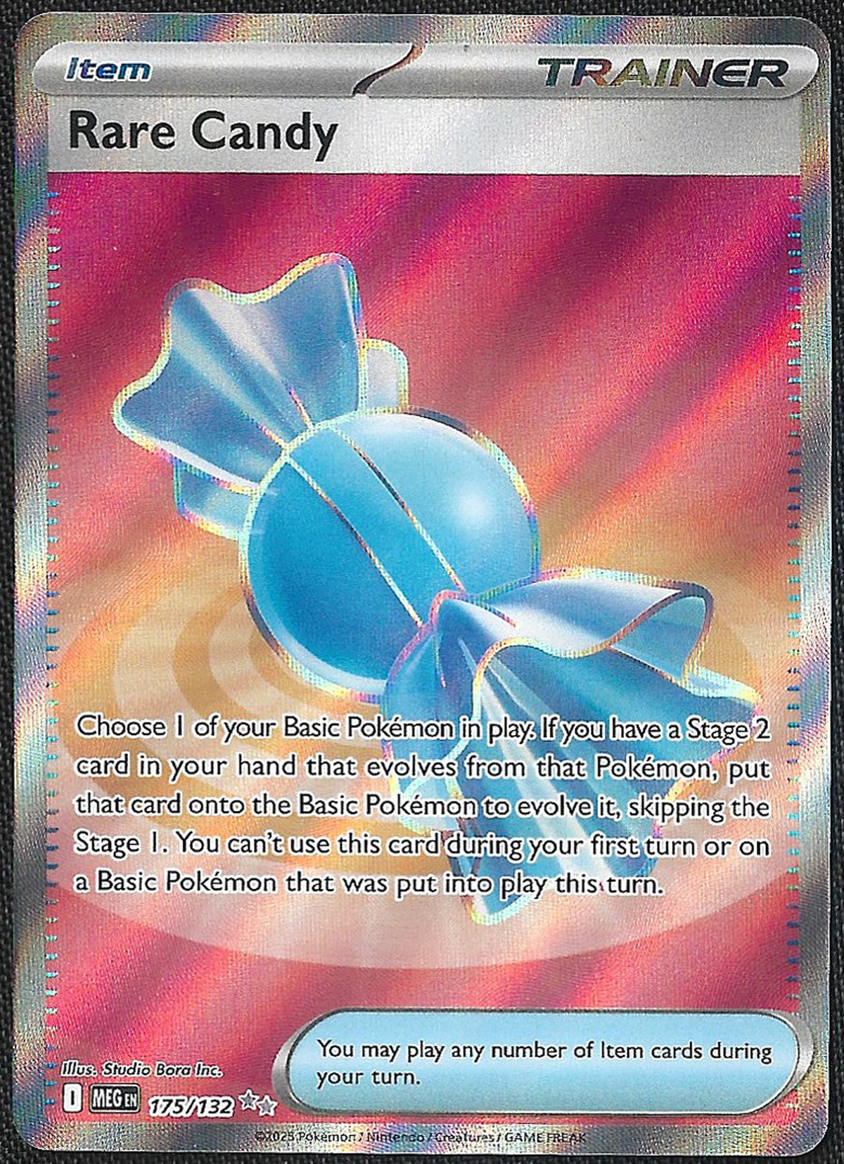 Rare Candy - 175/132 - Mega Evolution - Ultra Rare