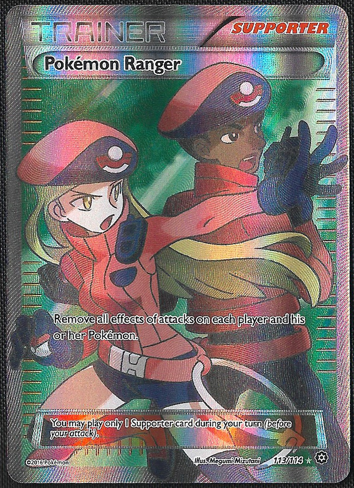 Pokémon Ranger - 113/114 - Steam Siege - Ultra Rare