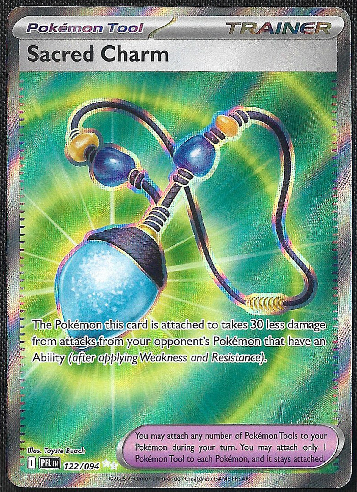 Sacred Charm - 122/94 - Phantasmal Flames - Ultra Rare
