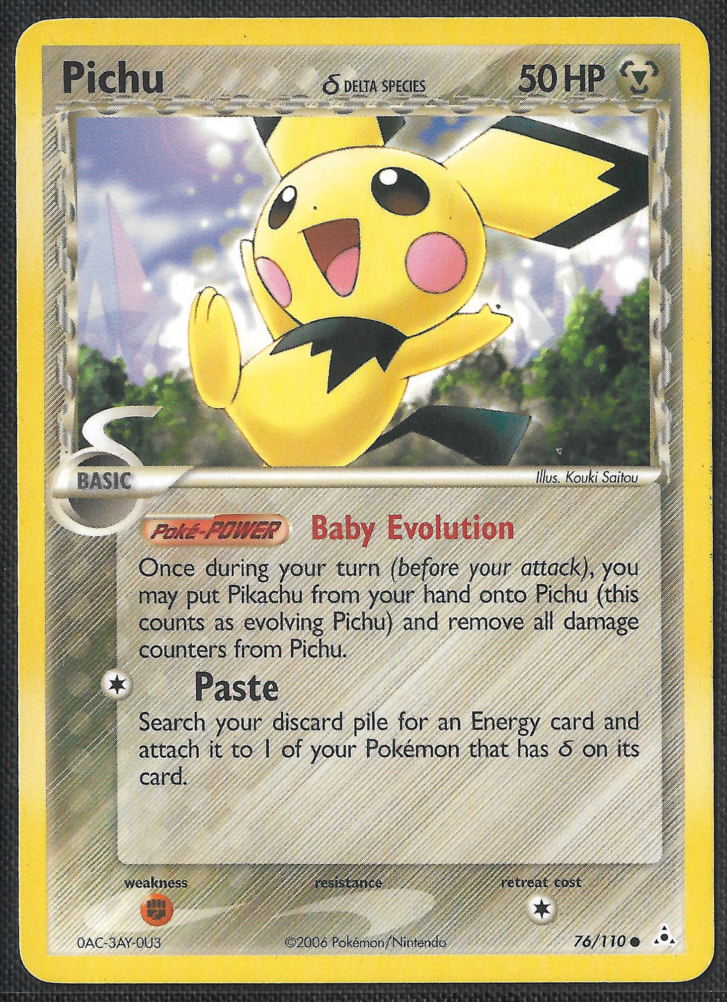 Pichu - 76/110 - Delta Species - Common