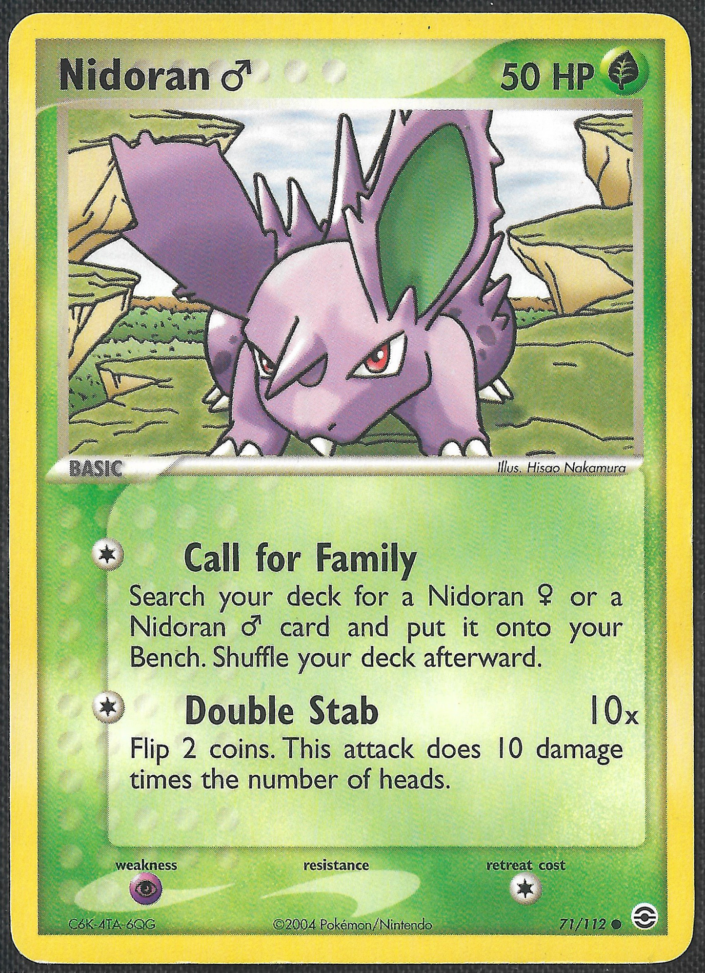 Nidoran - 71/112 - FireRed LeafGreen - Common