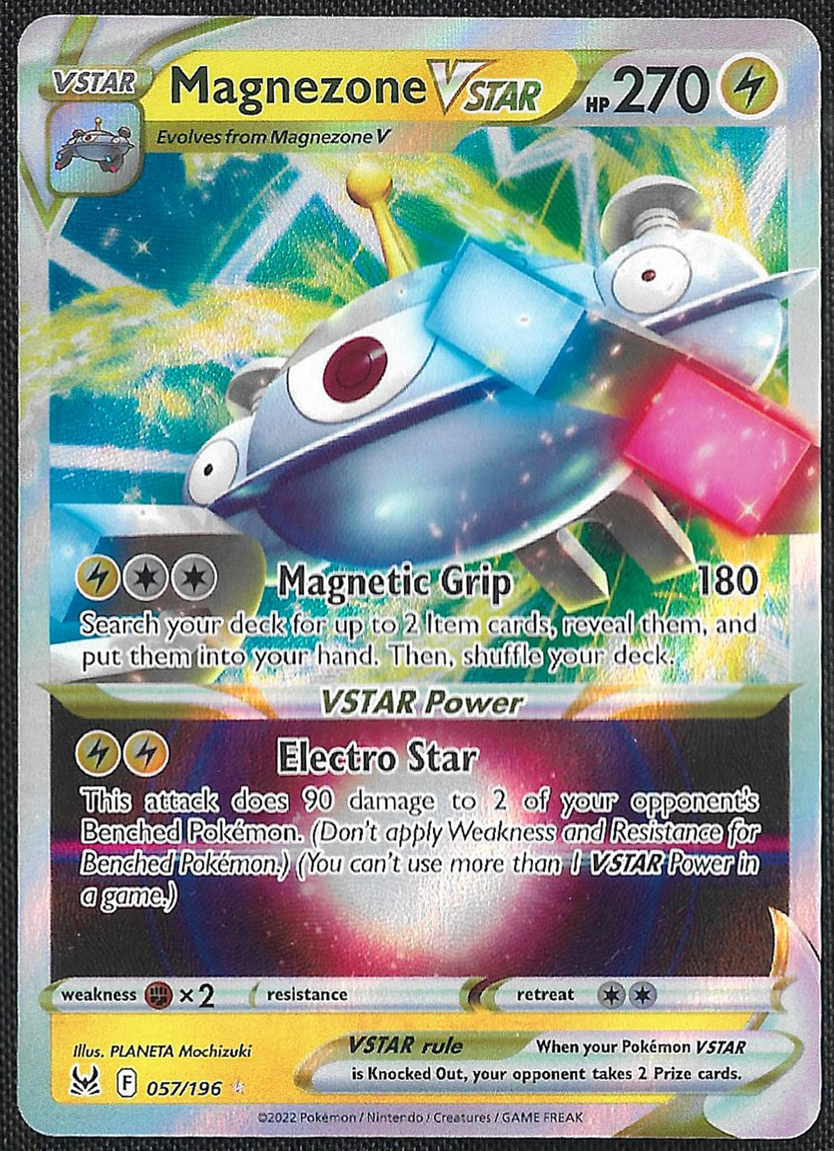 Magnezone VSTAR - 57/196 - Lost Origin - Holo Rare VSTAR