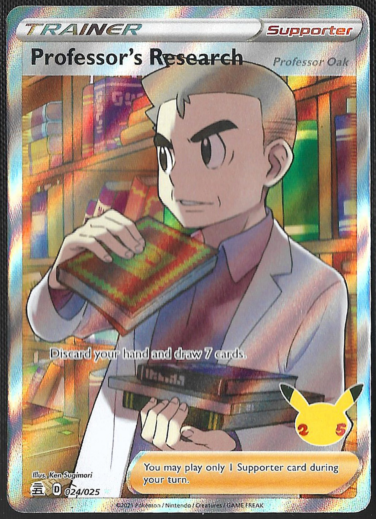 Professor's Research (Professor Oak) - 24/25 - Celebrations - Ultra Rare
