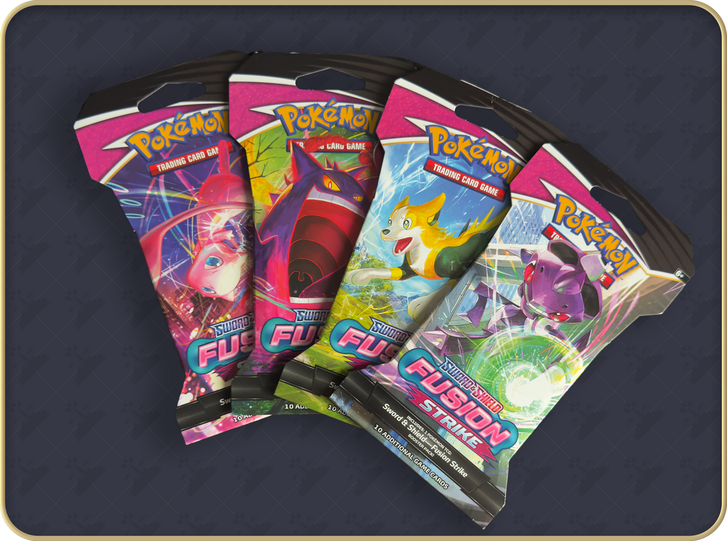 Pokemon TCG: Sword & Shield - Fusion Strike Sleeved Booster Pack (10 Cards)