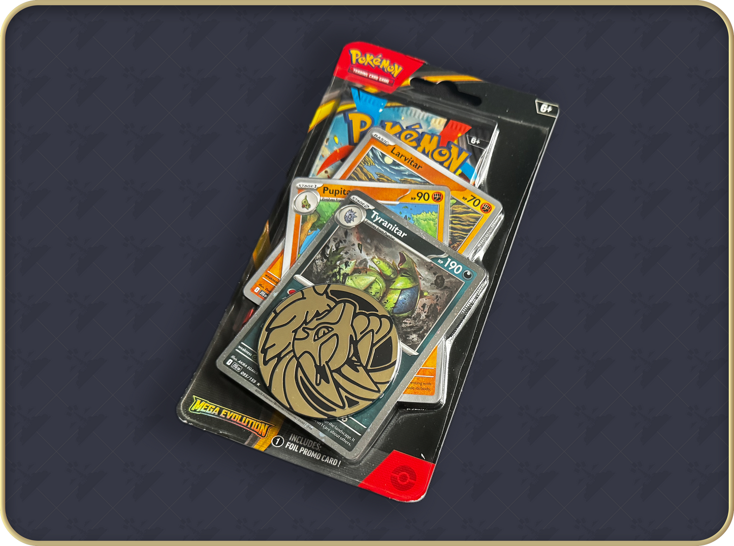 Pokemon TCG: Mega Evolution Single Pack Blister (Tyranitar)