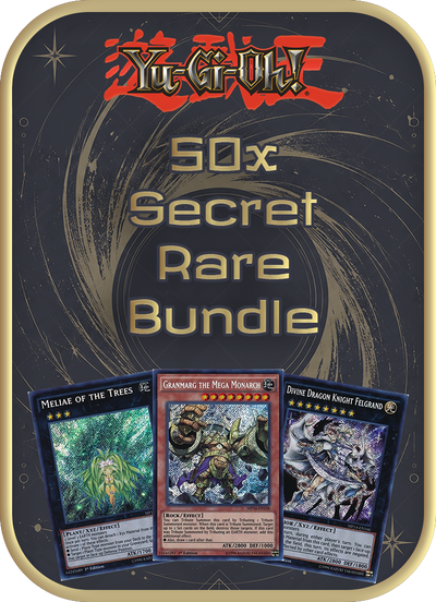 Yu-Gi-Oh! - 50x Secret Rare Only Bundle (CardSpire Bundle)