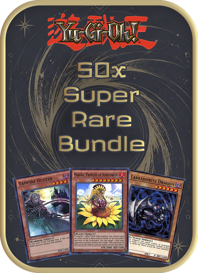 Yu-Gi-Oh! - 50x Super Rare Only Bundle (CardSpire Bundle)