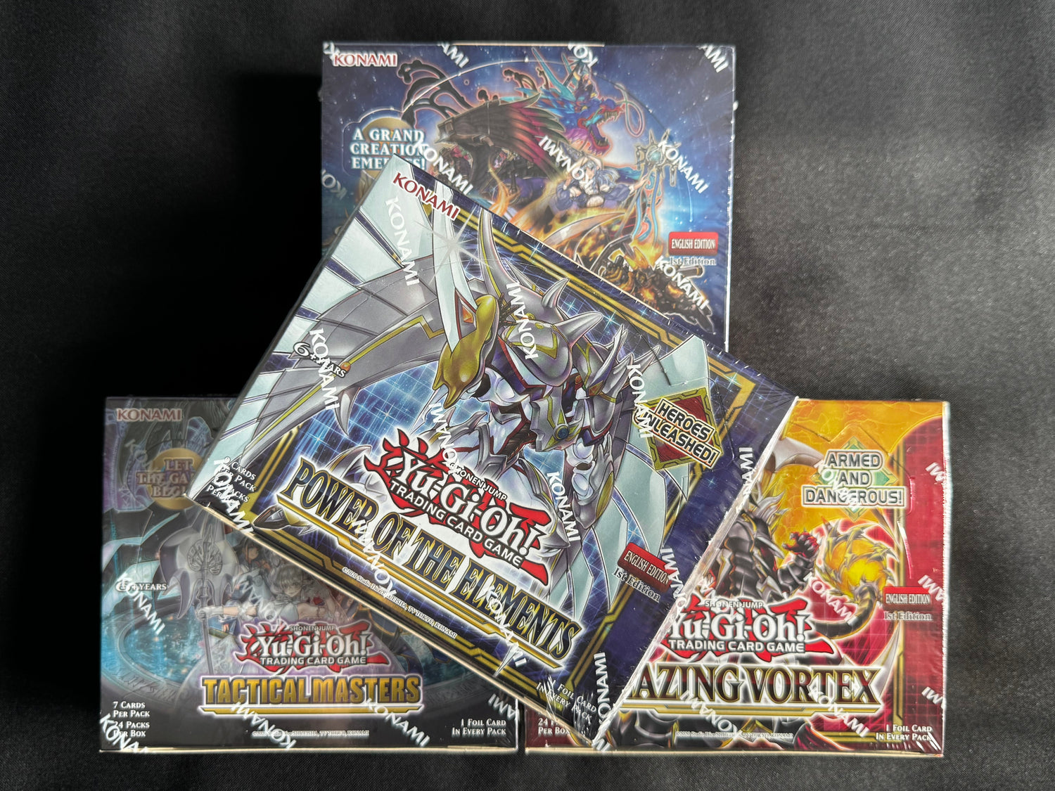 All Sealed Yu-Gi-Oh! Products