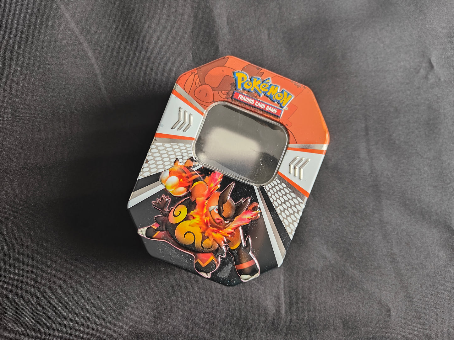 *EMPTY* Pokemon - Black & White - Emboar TIn
