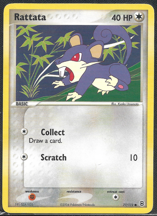 Rattata - 77/112 - FireRed LeafGreen - Common