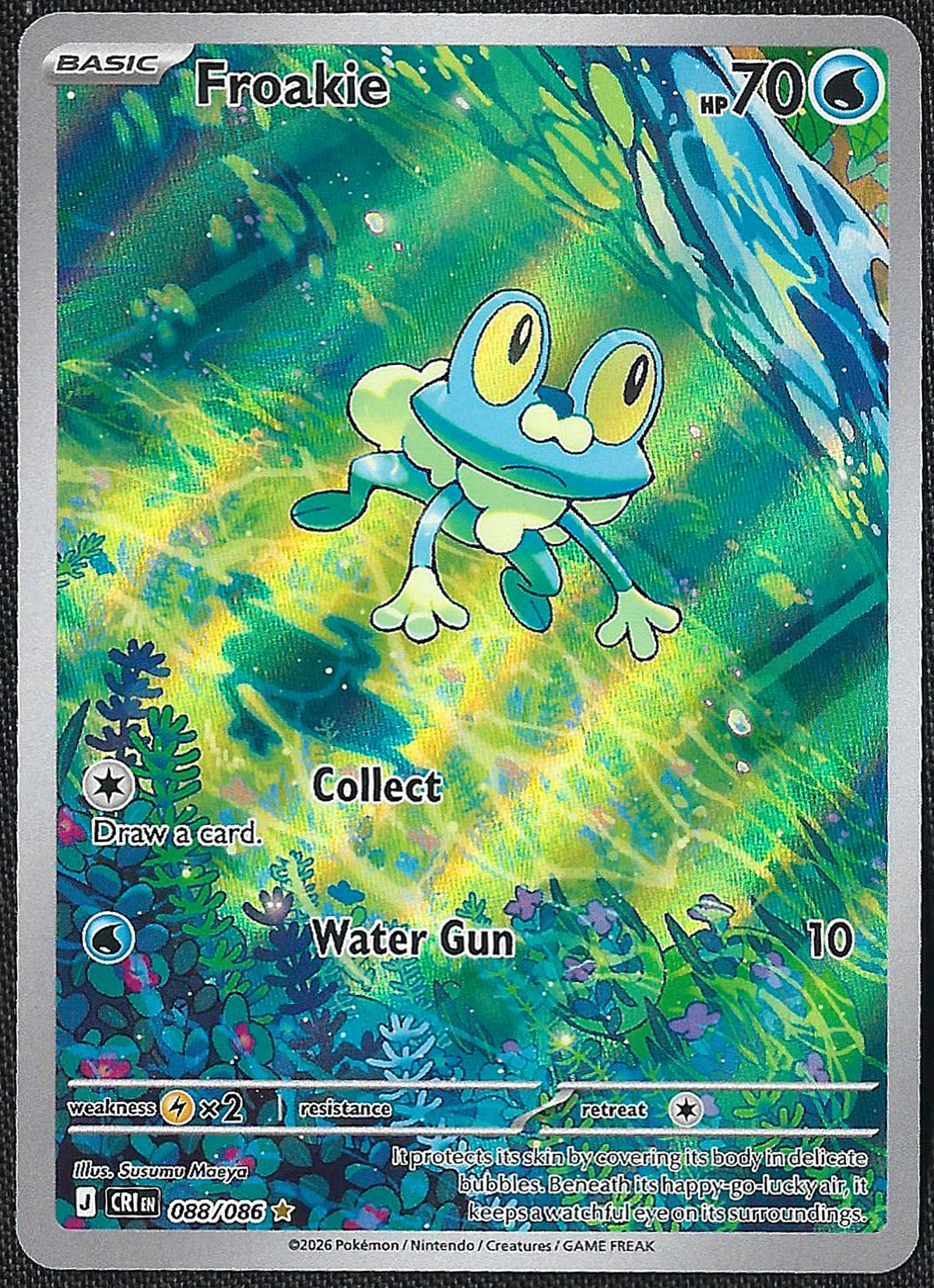 Froakie - 88/86 - Chaos Rising - Illustration Rare