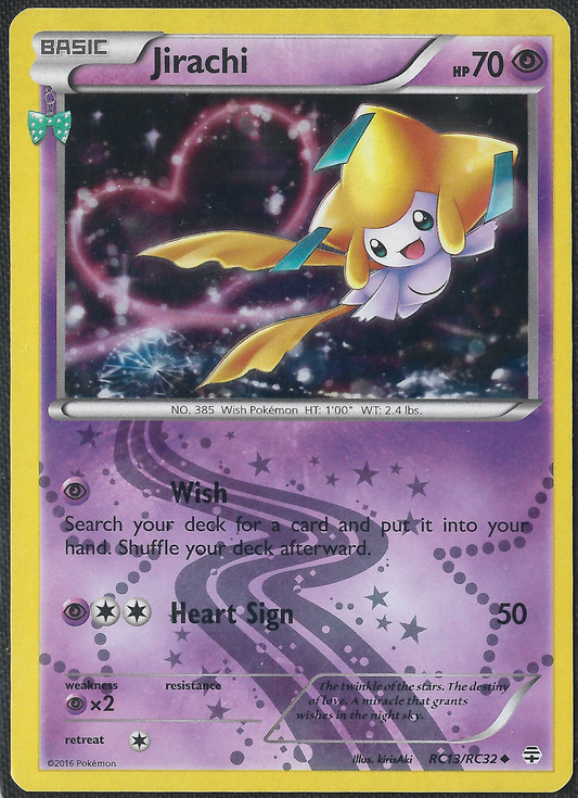 Jirachi - RC13/RC32 - Generations - Holo Rare