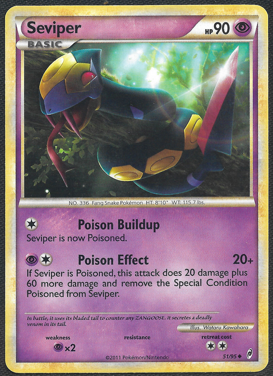 Seviper - 51/95 - Call of Legends - Uncommon