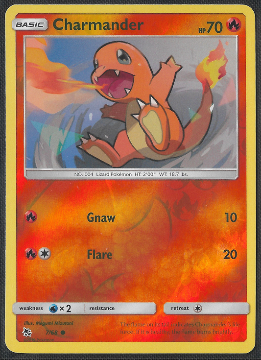 Charmander - 7/68 - Hidden Fates - Reverse Common