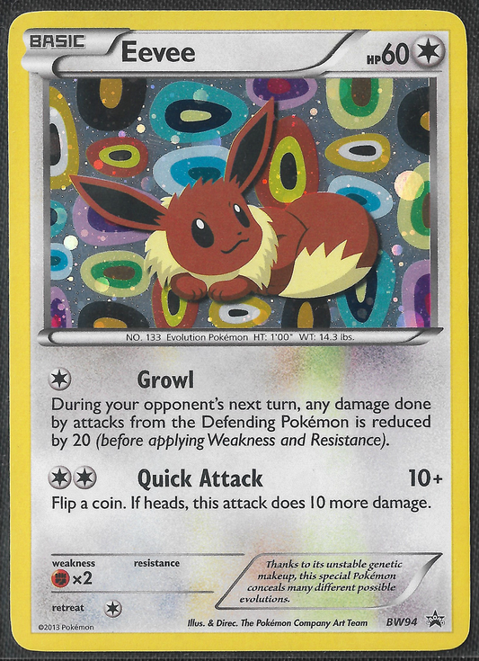 Eevee - BW94 - Promo - Holo Rare