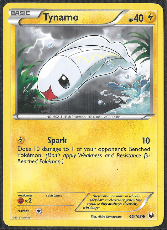 Tynamo - 45/108 - Dark Explorers - Common