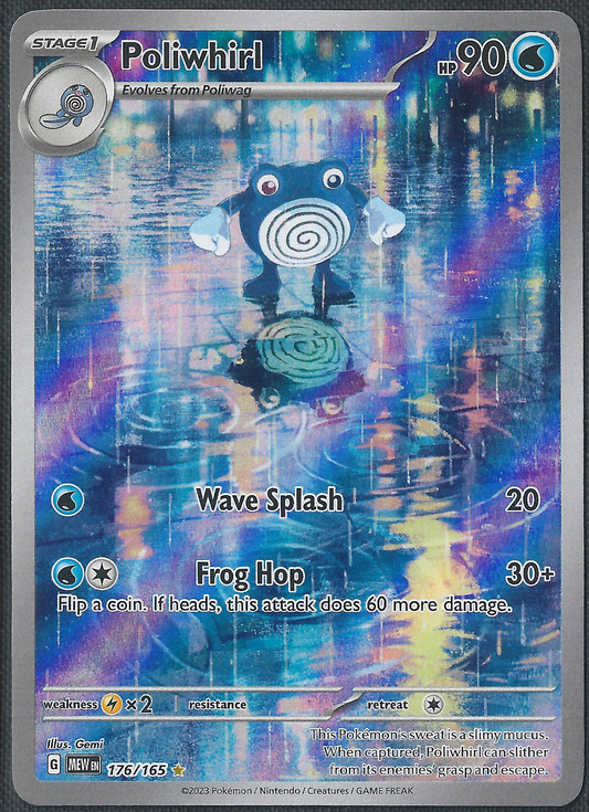 Poliwhirl - 176/165 - 151 - Illustration Rare