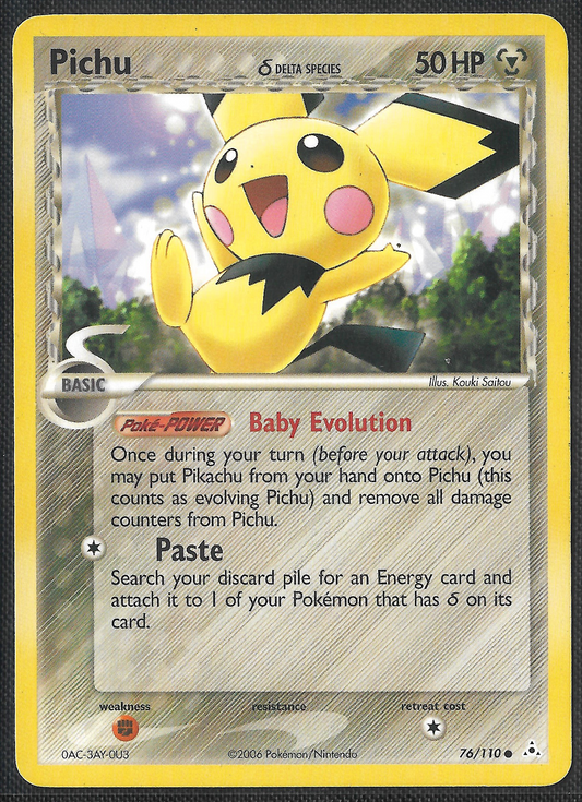 Pichu - 76/110 - Delta Species - Common
