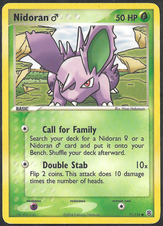 Nidoran - 71/112 - FireRed LeafGreen - Common