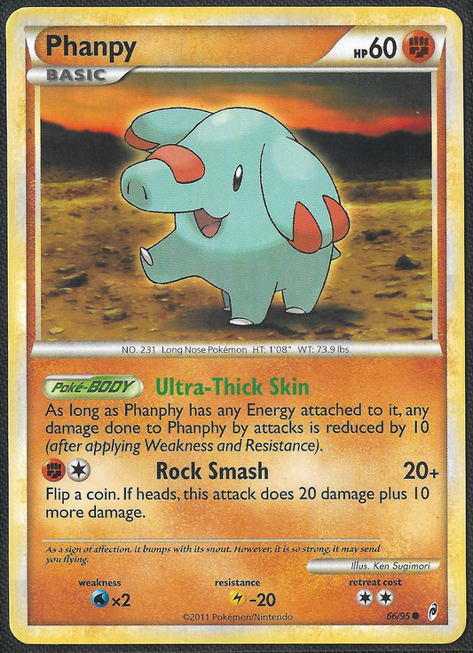 Phanpy - 66/95 - Call of Legends - Common