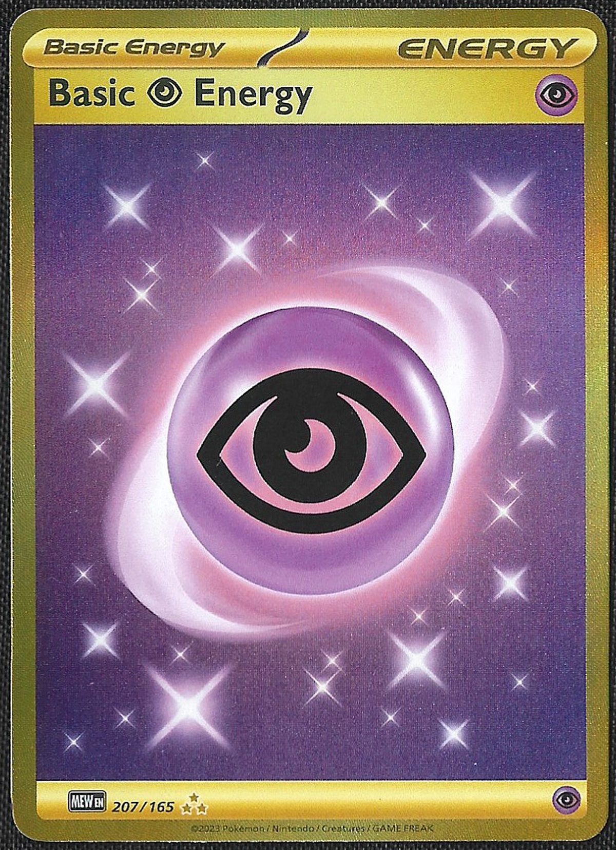 Basic Psychic Energy - 207/165 - 151 - Hyper Rare - Holo