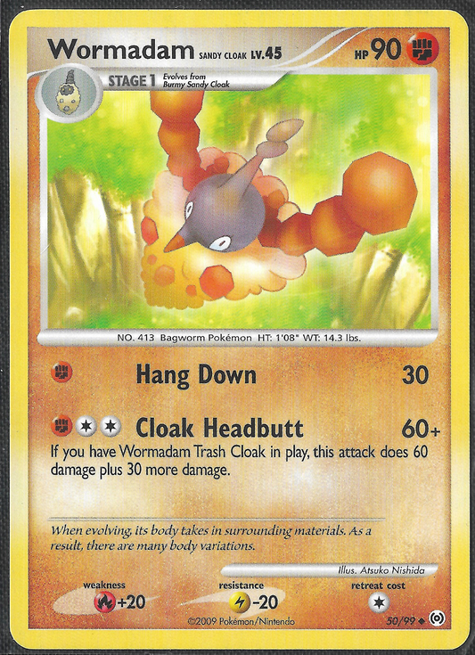 Wormadam - 50/99 - Arceus - Uncommon
