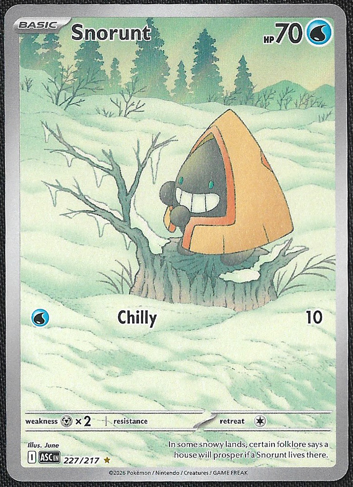 Snorunt - 227/217 - Ascended Heroes - Illustration Rare