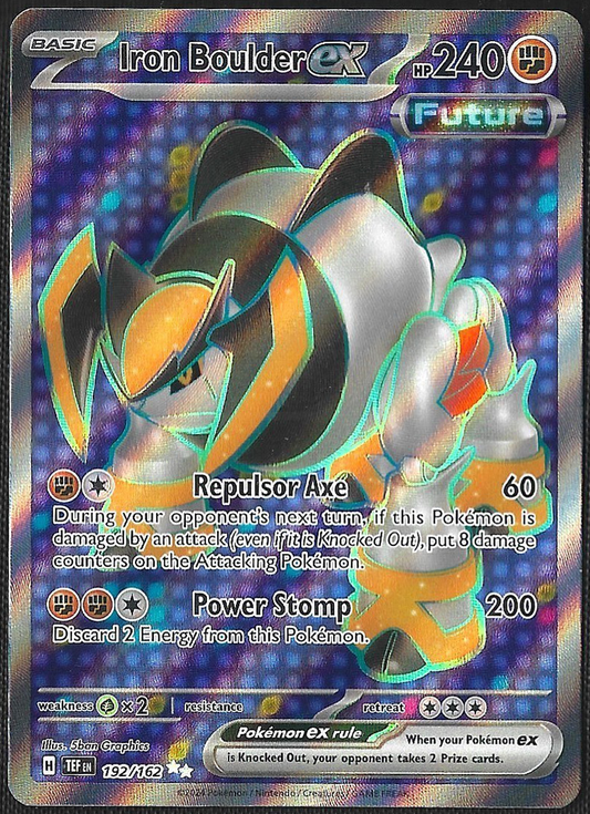 Iron Boulder ex - 192/162 - Temporal Forces - Ultra Rare