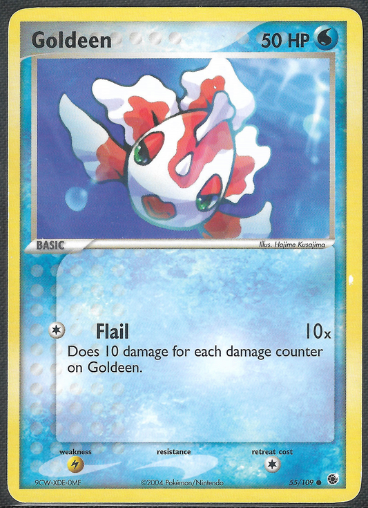 Goldeen - 55/109 - Ex Battle Stadium - Common