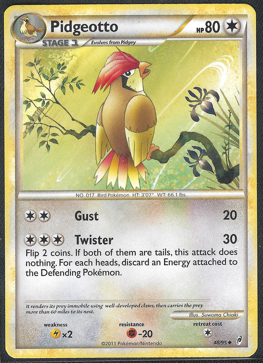 Pidgeotto - 48/95 - Call of Legends - Uncommon