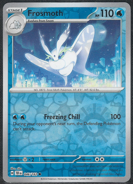 Frosmoth - 46/162 - Temporal Forces - Reverse Common