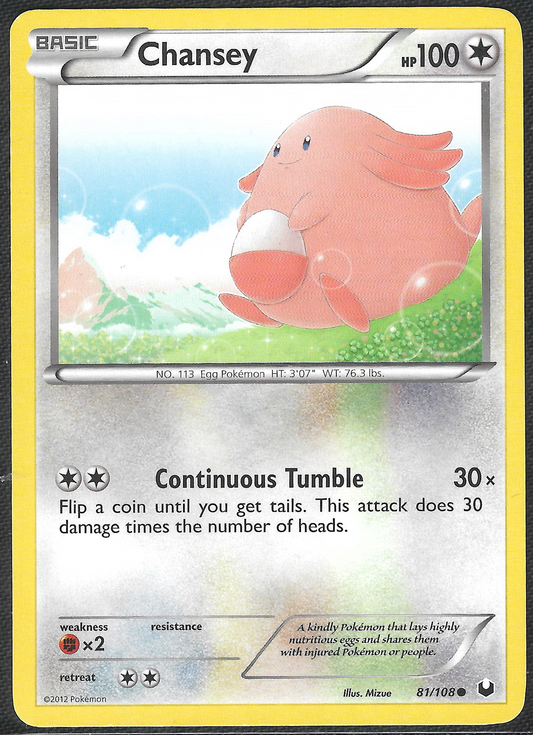 Chansey - 81/108 - Dark Explorers - Common