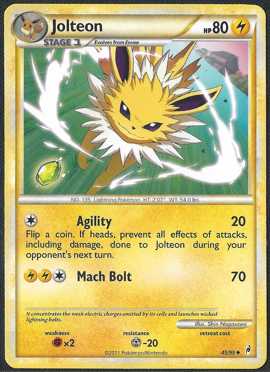 Jolteon - 45/95 - Call of Legends - Uncommon