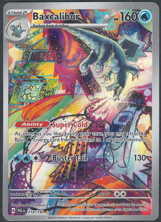 Baxcalibur - 210/193 - Paldea Evolved - Illustration Rare