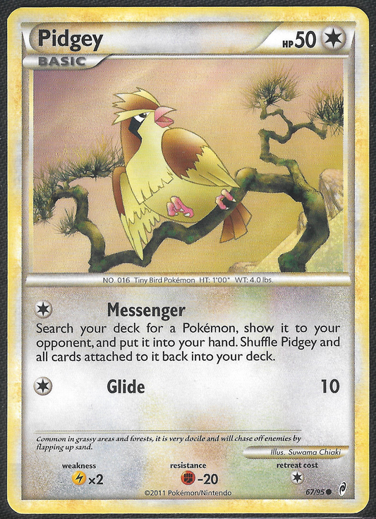 Pidgey - 67/95 - Call of Legends - Common