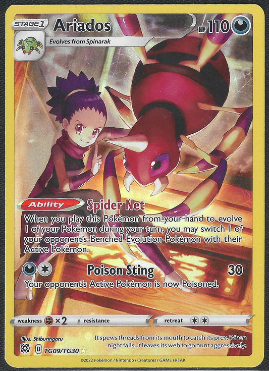 Ariados - TG09/TG30 - Brilliant Stars - Character Rare