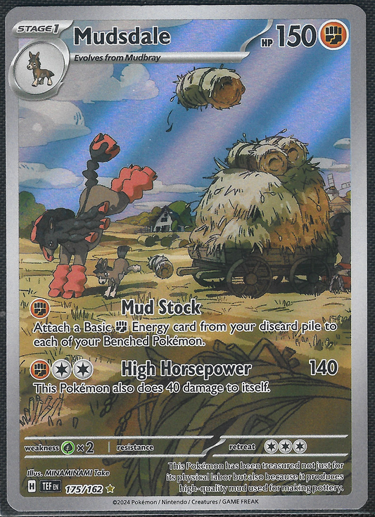 Mudsdale - 175/162 - Temporal Forces - Illustration Rare