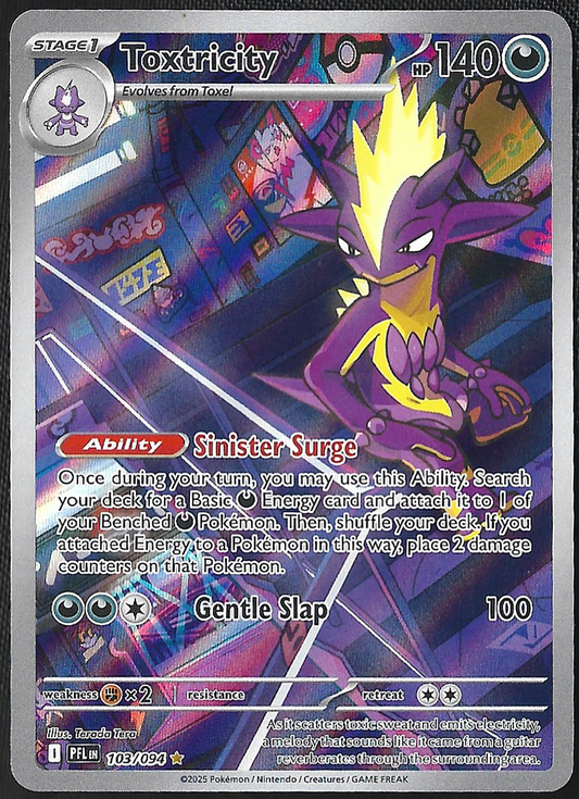 Toxtricity - 103/94 - Phantasmal Flames - Illustration Rare