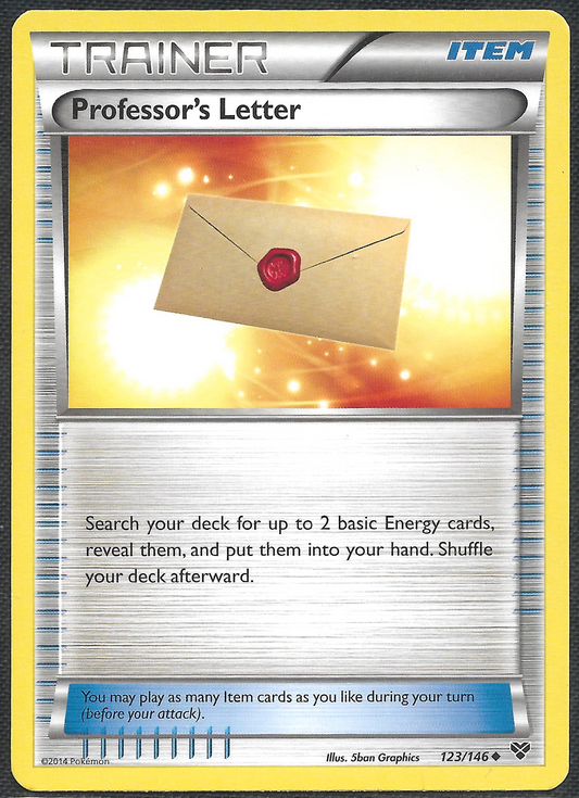Professor's Letter - 123/146 - XY - Uncommon