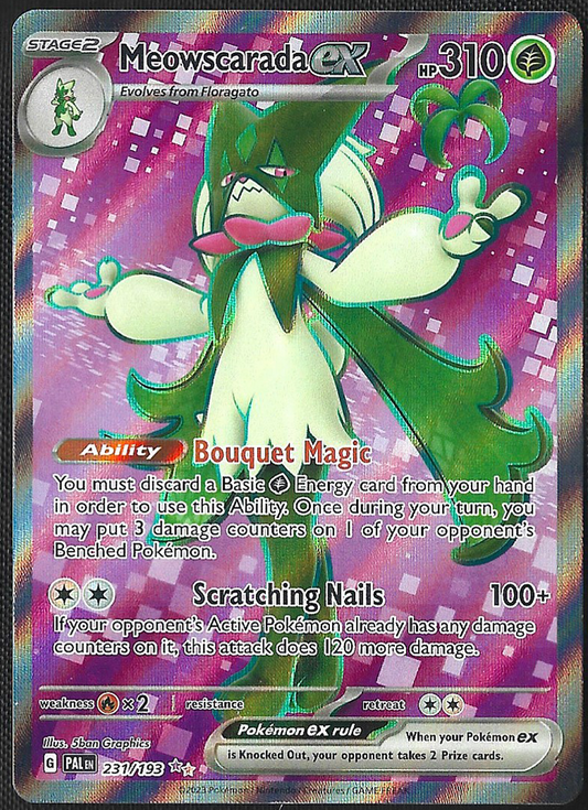 Meowscarada ex - 231/193 - Paldea Evolved - Ultra Rare