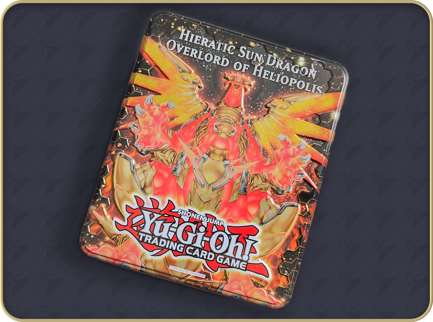 *EMPTY* Yu-Gi-Oh! - Hieratic Sun Dragon Overlord of Heliopolis Tin