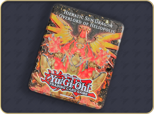 *EMPTY* Yu-Gi-Oh! - Hieratic Sun Dragon Overlord of Heliopolis Tin