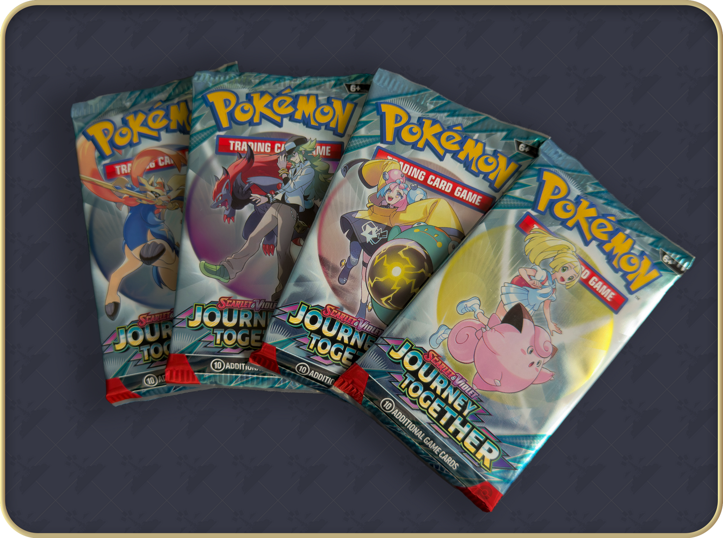 Pokemon TCG: Scarlet & Violet - Journey Together Booster Pack (10 Cards)