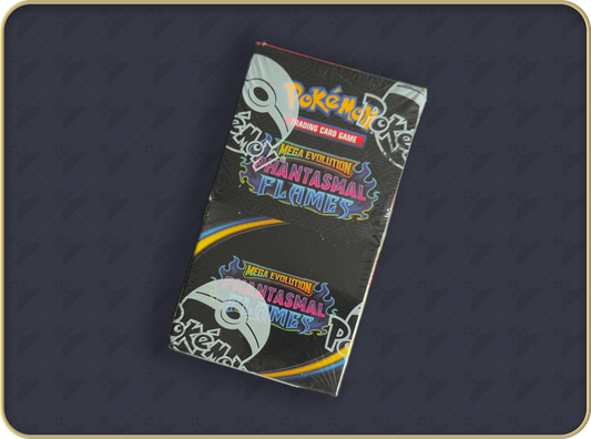 Pokemon TCG: Mega Evolution - Phantasmal Flames Half Booster Display Box (18 Packs)