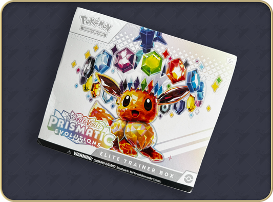 Pokemon TCG: Scarlet & Violet - Prismatic Evolutions Elite Trainer Box
