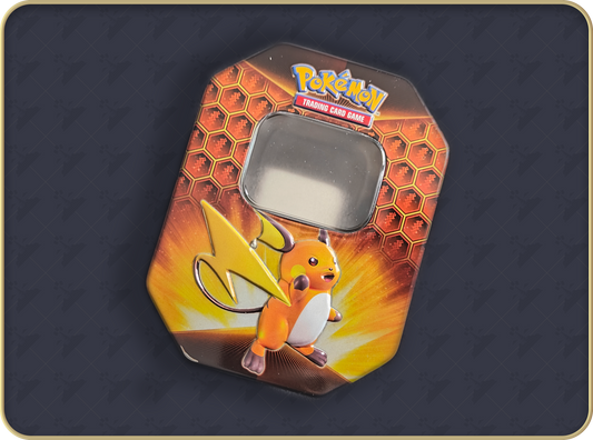 *EMPTY* Pokemon - Hidden Fates - Raichu Tin