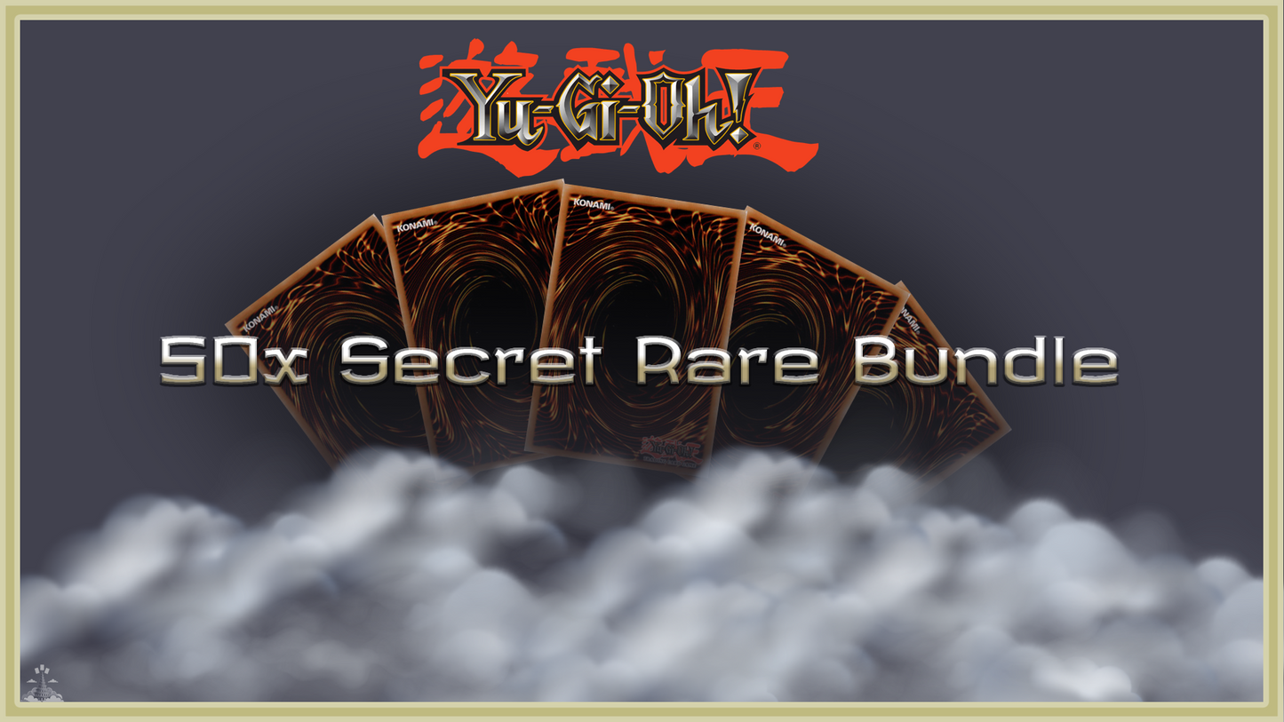 Yu-Gi-Oh! - 50x Secret Rare Only Bundle (CardSpire Bundle)