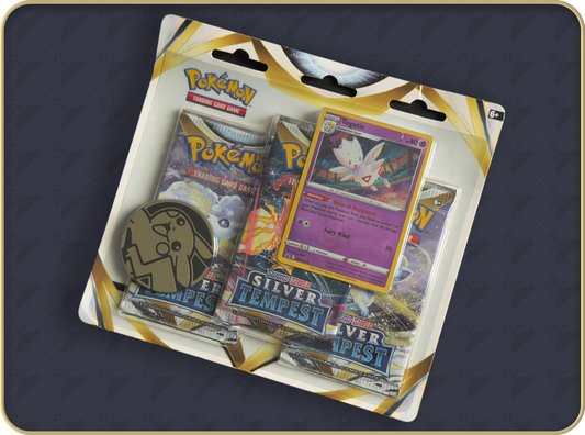 Pokemon TCG: Sword & Shield - Silver Tempest Triple Pack Blister (Togetic)
