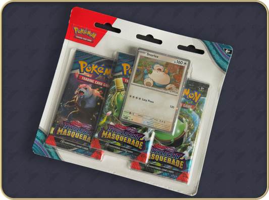 Pokemon TCG: Scarlet & Violet - Twilight Masquerade Triple Pack Blister (Snorlax)