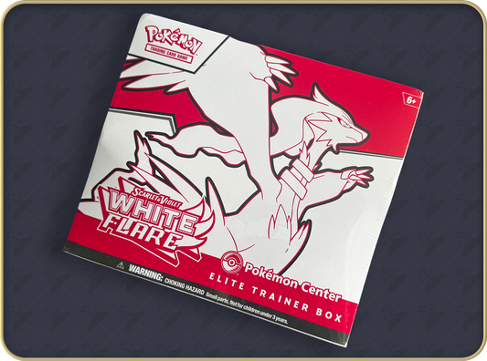 Pokemon TCG: Scarlet & Violet - White Flare Pokemon Center Elite Trainer Box